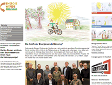 Tablet Screenshot of energiewende.muensing.de