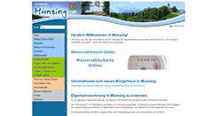 Desktop Screenshot of muensing.de